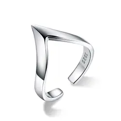 Wholesale Love Ring 925 Sterling Silver Plated Platinum Open Ring Jewelry