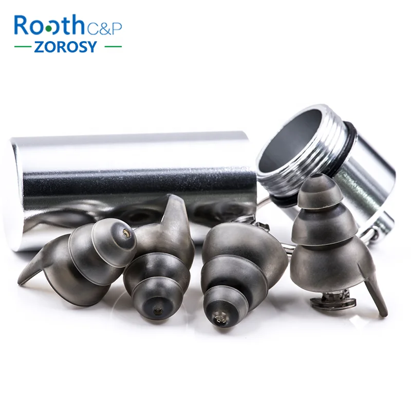 ear plug filter dual switched new material TPE for noise environment