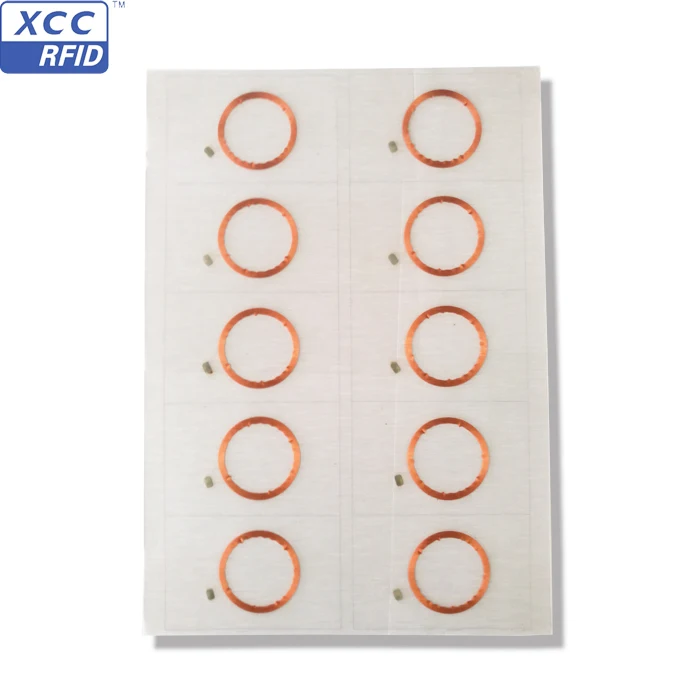 XCC RFID карта 125 кГц компоновка 2*5 3*8 Tk4100 EM4100 чип Prelam Инкрустация