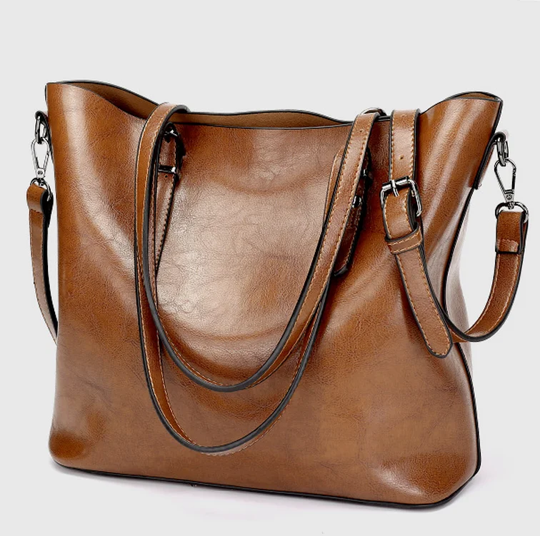 
china factory supplier Ladies genuine leather Handbag women shoulder bag 