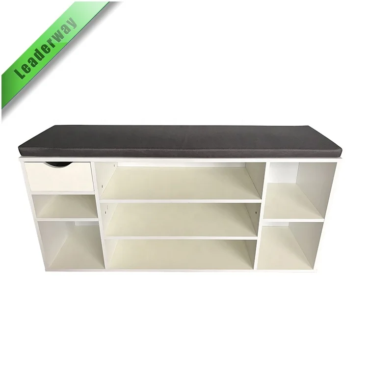 Chang Room  wooden shoe cabinet  storage  organizer bench