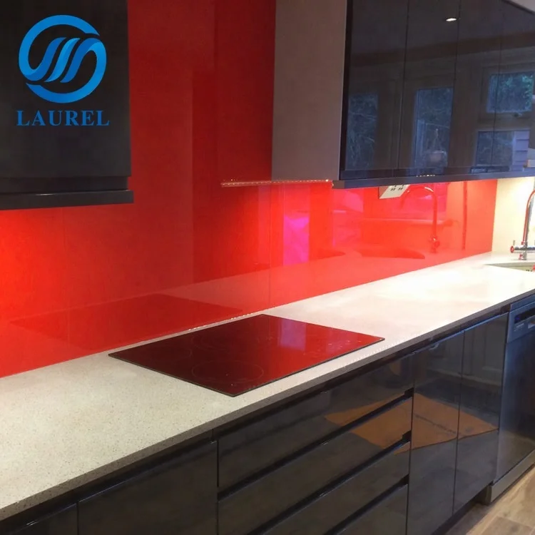 High quality tempered glass kitchen backsplash with competitive price