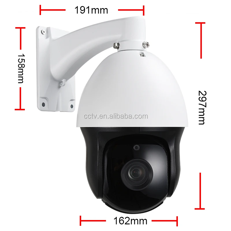 
CCTV IP66 Outdoor Security Analog AHD 960P High Speed Dome PTZ Camera Surveillance 1.3 MP 20X ZOOM Auto Focus IR-CUT Coaxial PTZ 