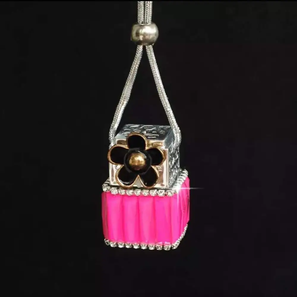 Zou Ju Hua Car Perfume Bottle for Essential Oils Air Freshener Auto Pendant Ornament Car-styling Perfume Fragrance Accessories