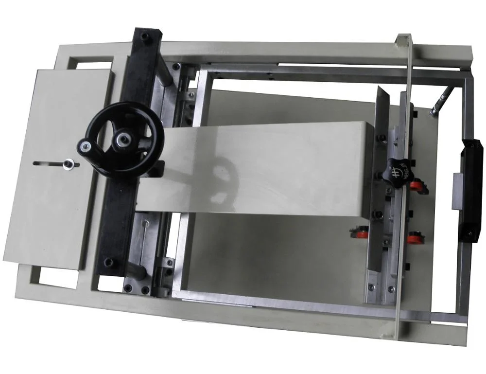 LT-S1 D-manual round screen printing machine manual cylindrical screen printer for bottles mugs wristband bracelet printing