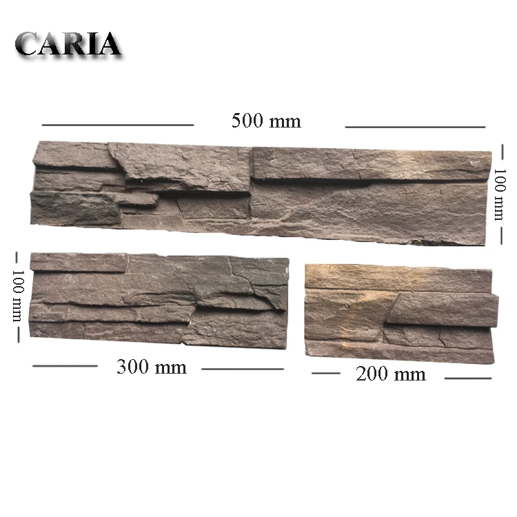 most popular classical concrete faux stone cladding