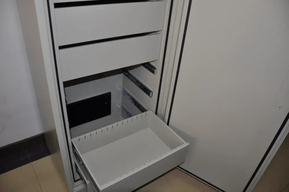 Fireproof drawer safe for magnetic and humid proof cabinet, Drawer filing cabinet with double keys