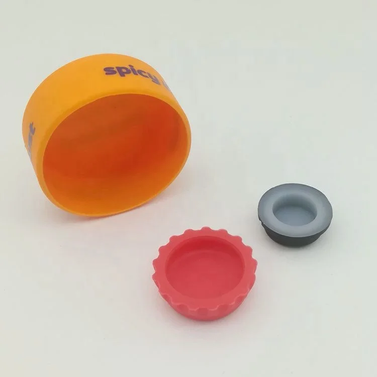 Universal Reusable Milk Soda Beer Wine Water Silicone Rubber Bottle Caps s