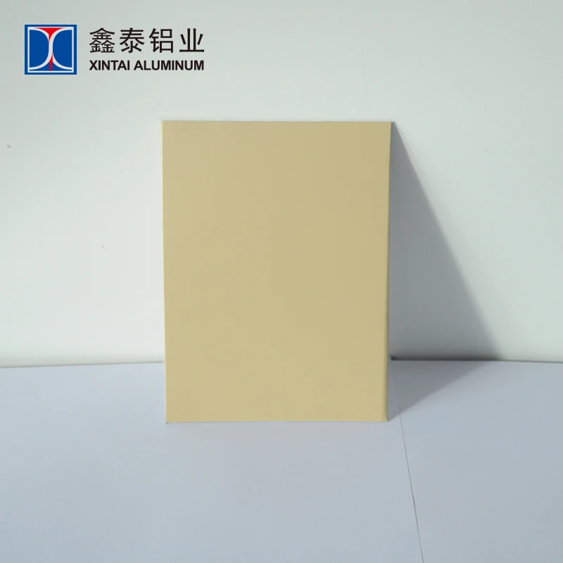 PE or PVDF Color Coating / Painted Aluminium Plate From Xintai Aluminum