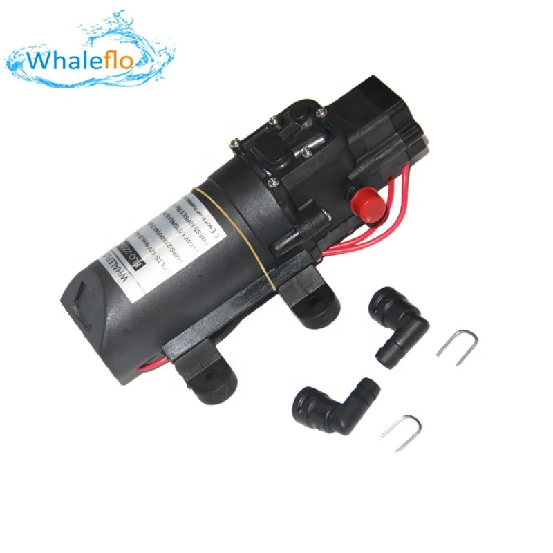 Whaleflo FLO-2201 DC 12V Self-priming diaphragm pump 55PSI Pressure Demand Water Pump For Sprayer Irrigation Farm