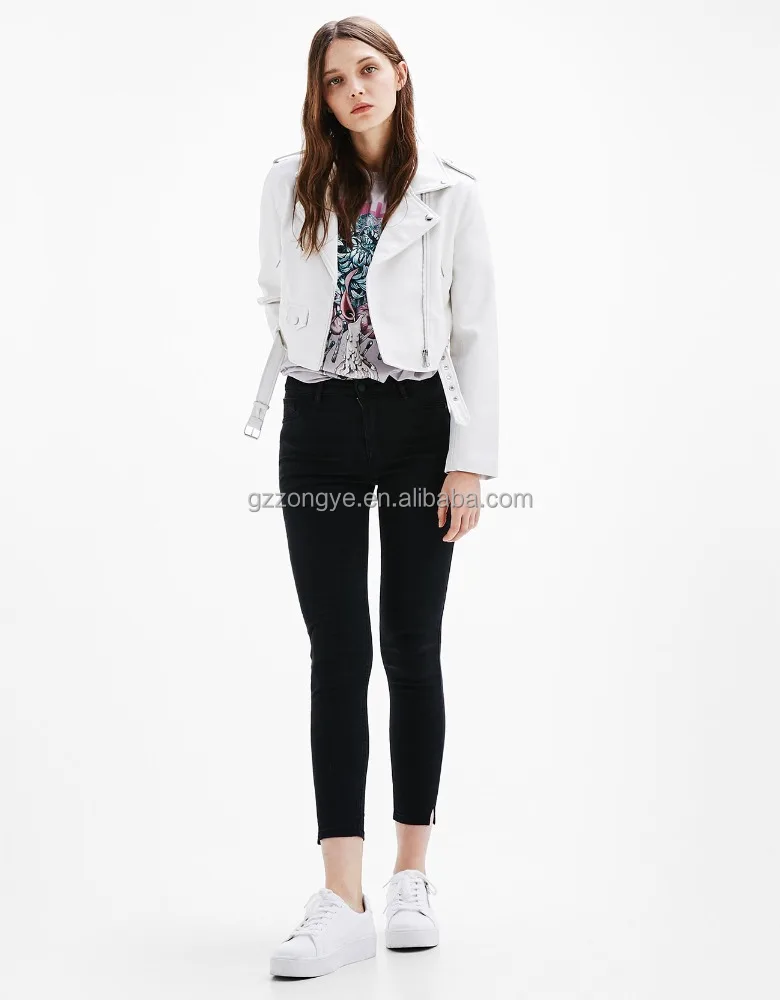 
latest design Imitation leather motorcycle knight jacket 