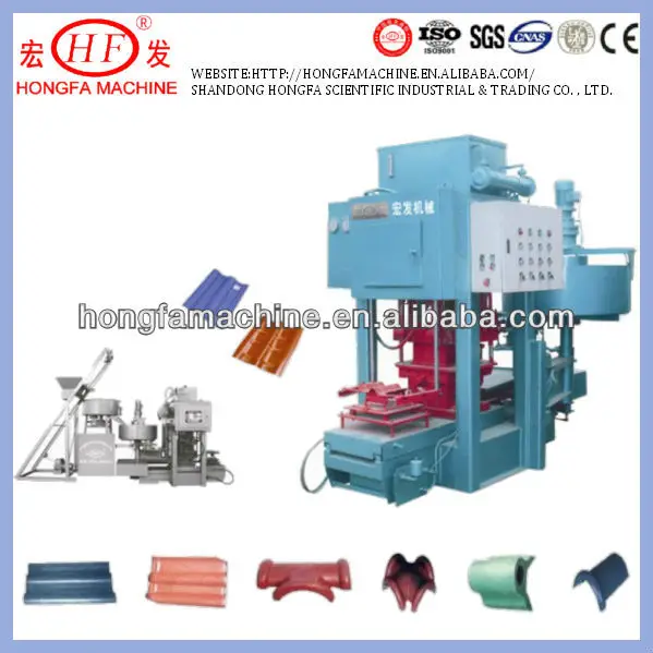 cement roof Tile making Machine SMY8-150,high quality, lower price, good service, HONGFA BRAND.