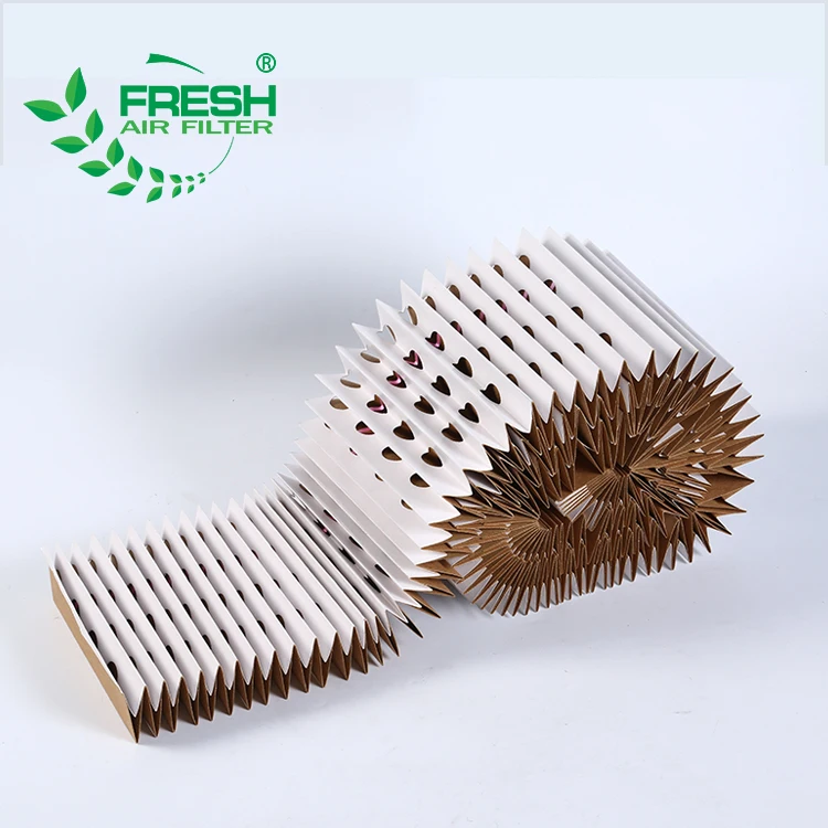 Folded dry-type filter paper for spray booth paint booth price