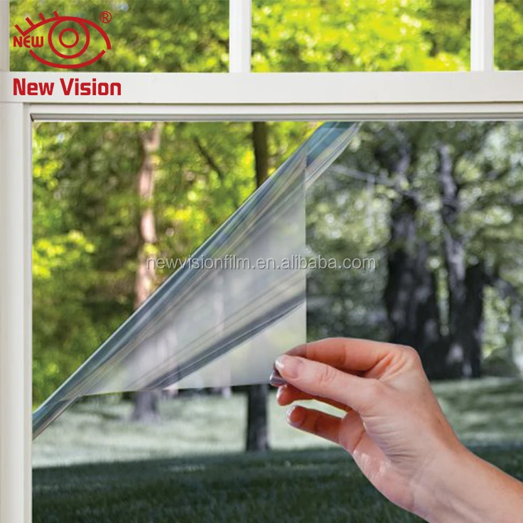 S7595 4Mil 75% vlt 95% IR rejection light blue nano ceramic car glass safety windows film