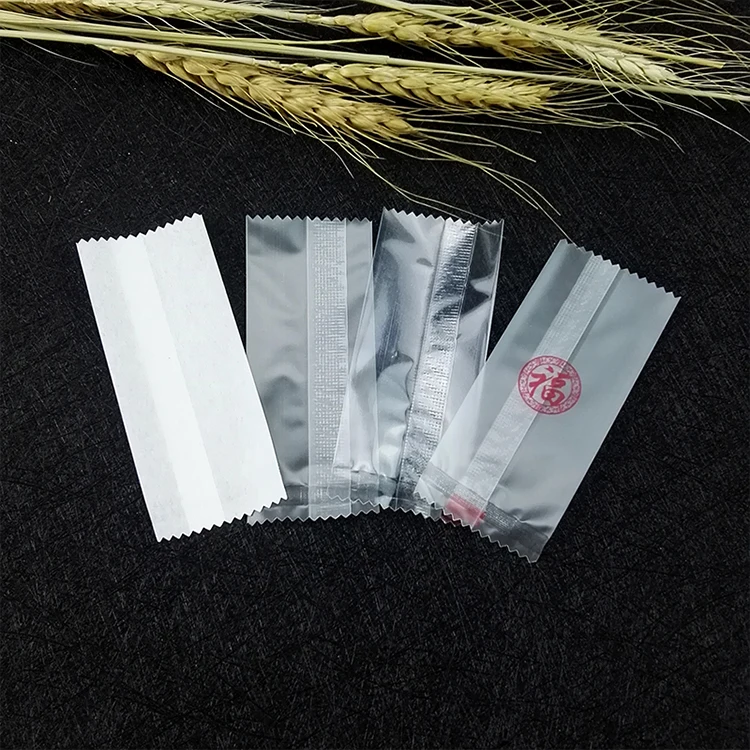 Wholesale Plastic With Tear Notch Back Side Seal Bag Wholesale Side Gusset Back Seal Bag Plastic foil packaging for trading card