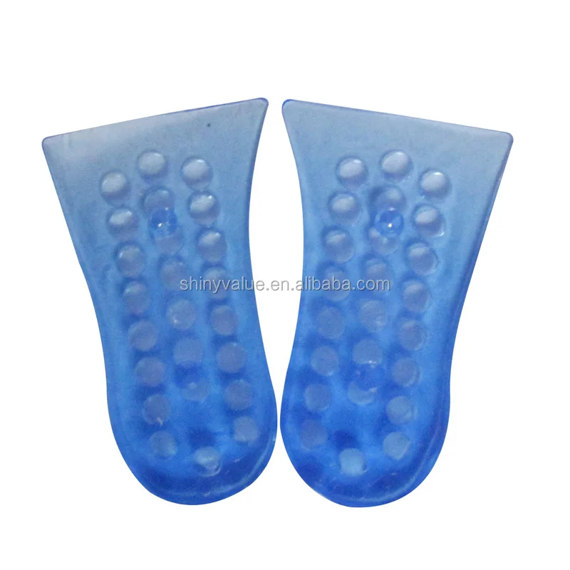 TPE Gel Material Insole Type Silicone Gel Insoles For Foot Care