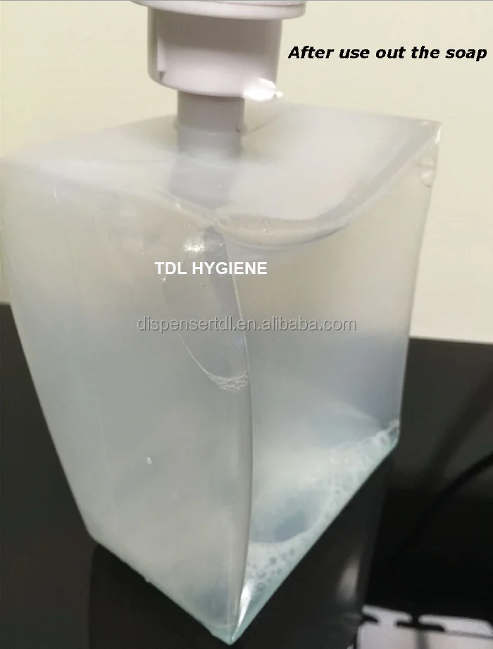 1000ML Plastic Soap Dispenser Disposable Bottle With Pump