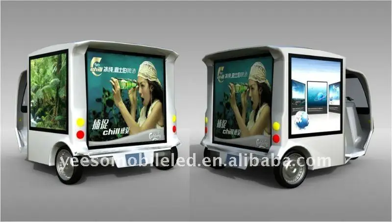 Mobile Advertising Vehicles, light box