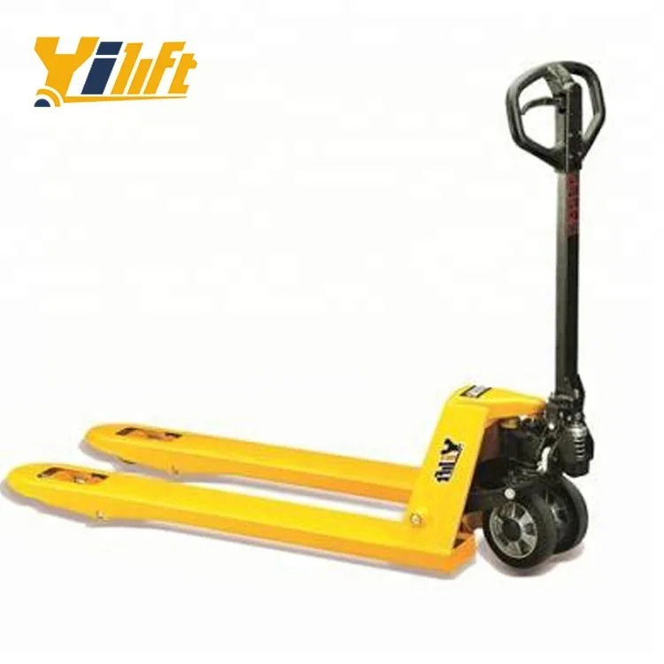 factory made rubber wheels casting whole pump 2 ton hydraulic hand pallet truck for sale