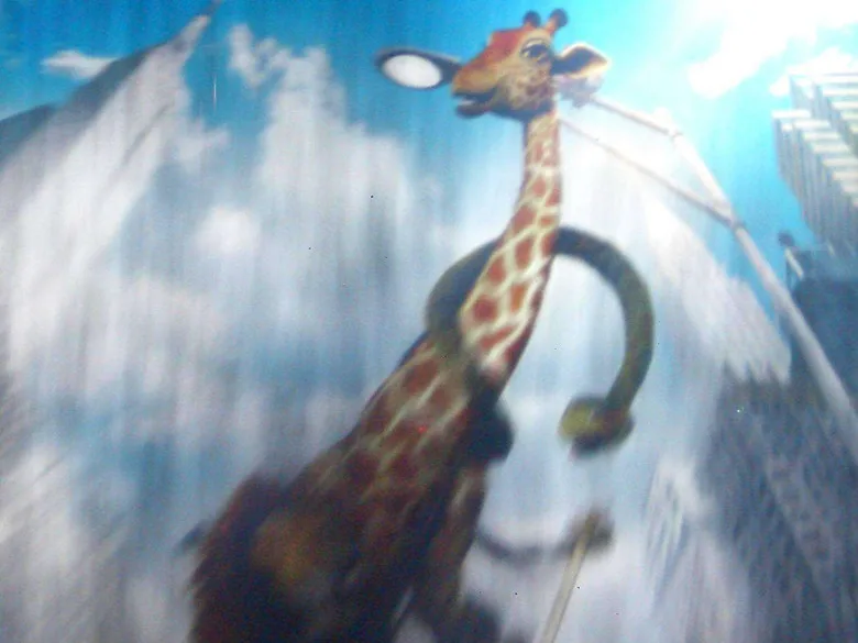 theme park water decoration water screen projection pools sculpture fountain