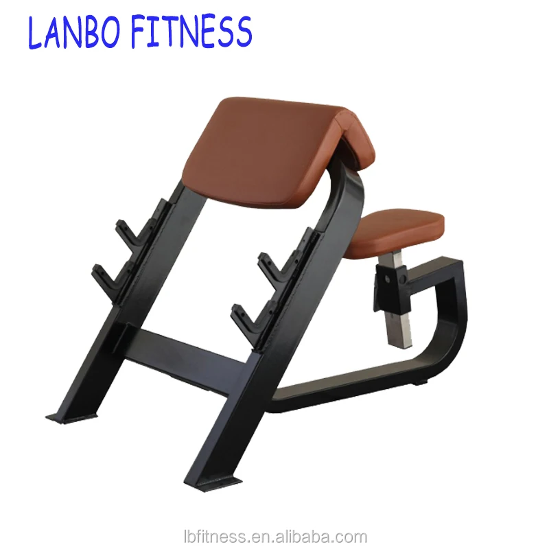 Commercial Professional Gym Equipment Biceps Preacher Bench/ scott bench