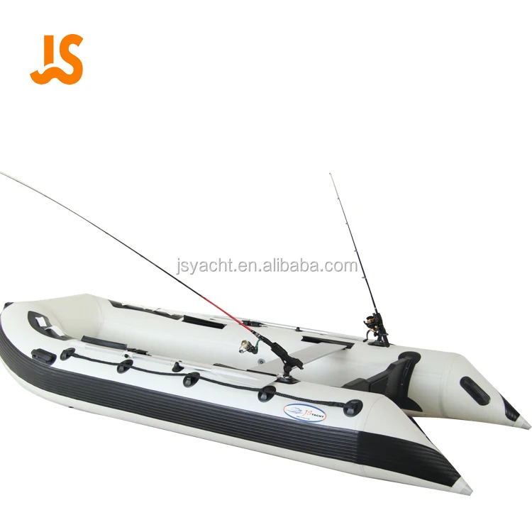 3.8m PVC/Hypalon catamaran inflatable speed boat cataraft boat