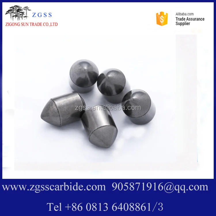 
Various types of tungsten carbide tips of rotary drilling rig 