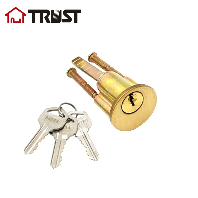 TRUST 564 YP Zinc Alloy Rim Night Latch Lock