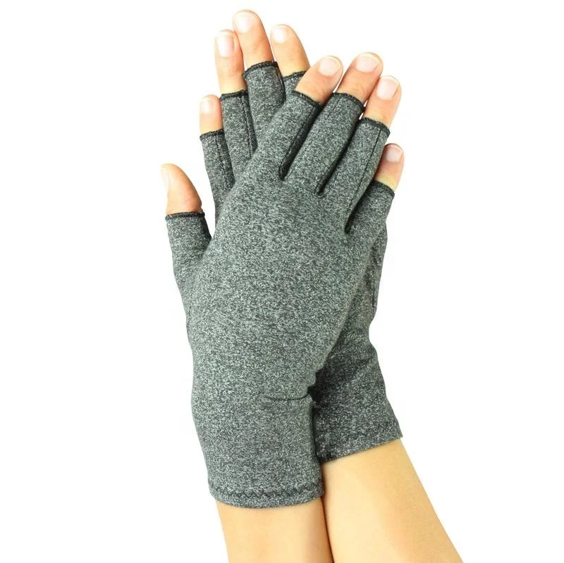 BSCI Compression  Anti-Arthritis Stress Pain-Relief Half Full Finger Gloves