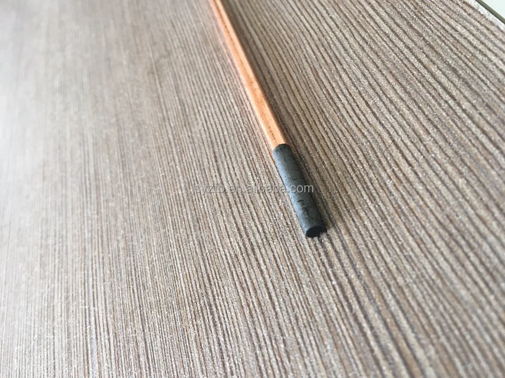 DC copper coated pointed arc air gouging carbon electrode rod 4*305mm