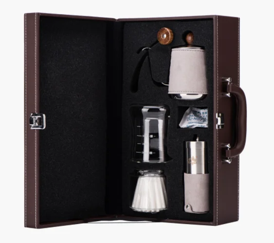Pour over coffee maker gift box