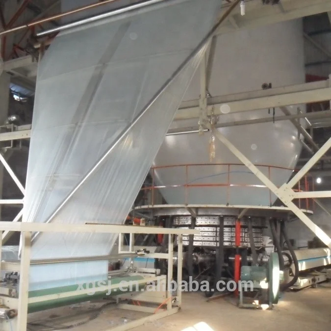 
3 Layer 10 Meter ABC Plastic Film Blowing Machine 