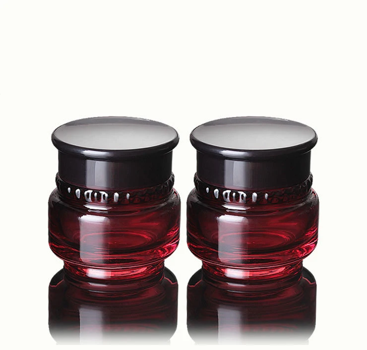 Elegance Body Nature Lotion Pump Bottle And Face Care Cream Glass Jar