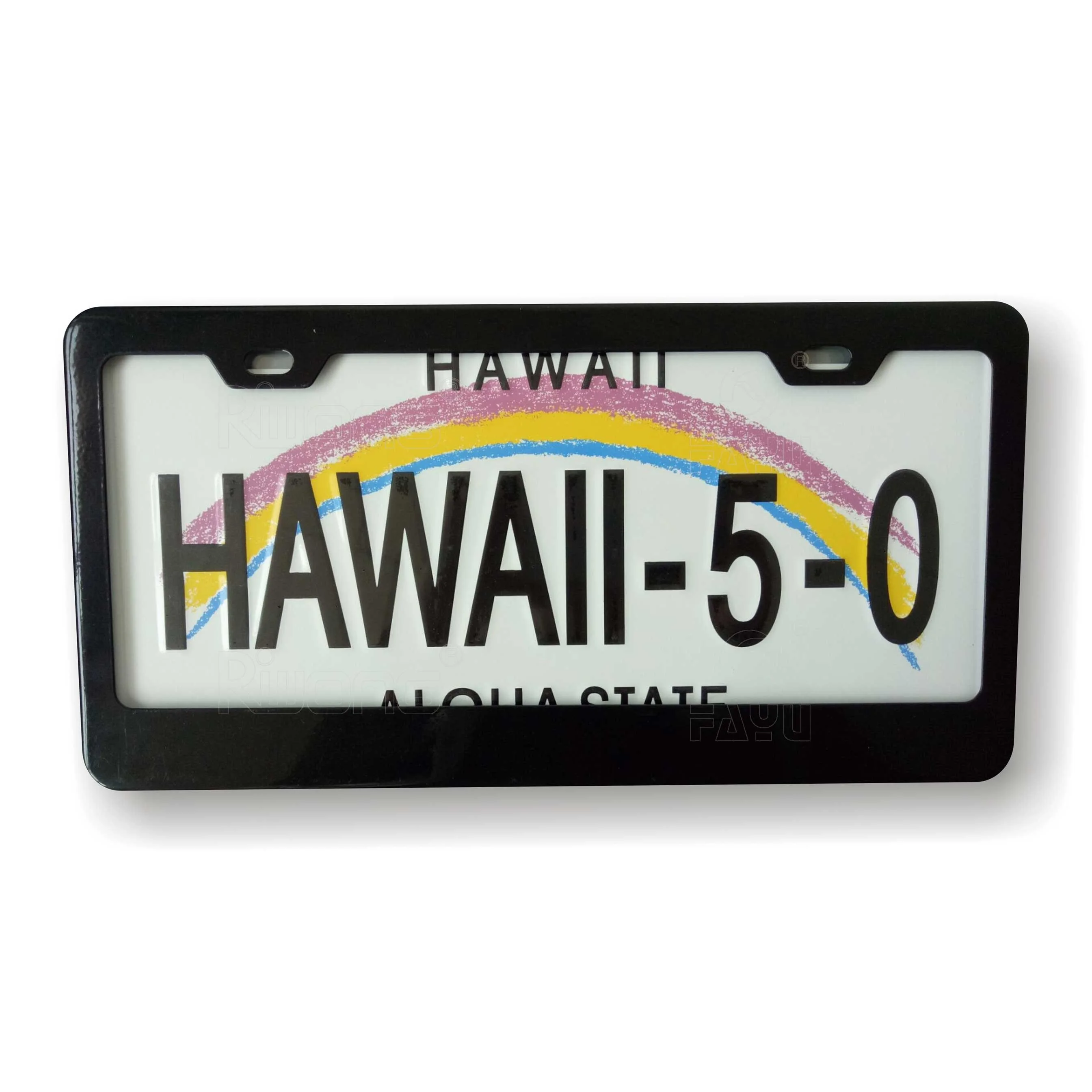 Stainless steel custom license plate holder wholesale