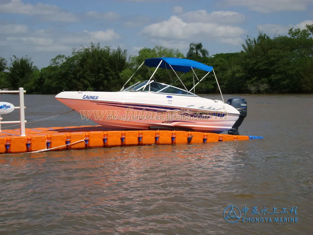 modular floating dock plastic pontoon cubes