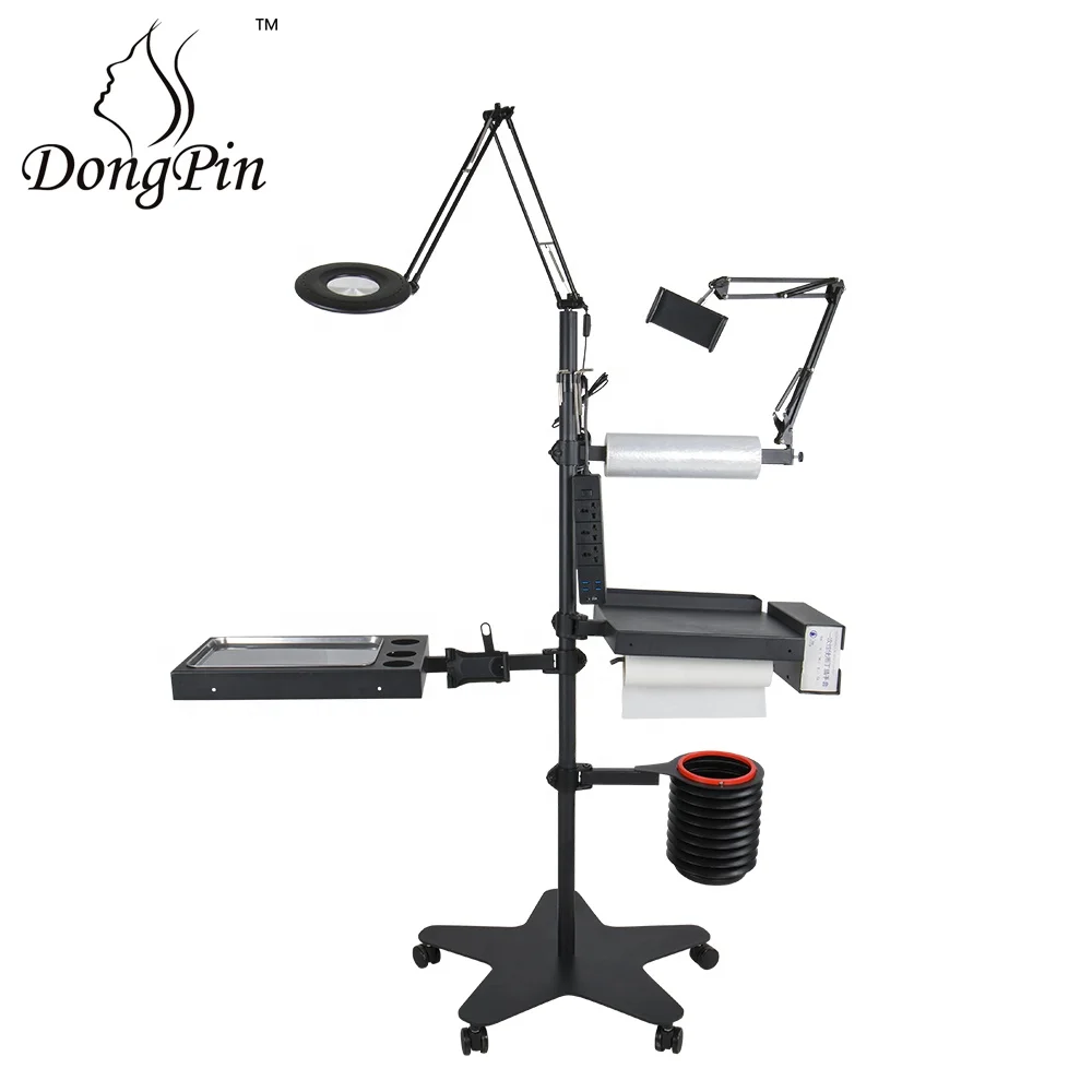 portable and mobile other body art tattoo supply workstation