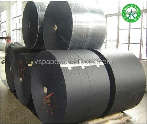 80 г, лист или рулон черной бумаги из целлюлозной целлюлозы с черным сердечником