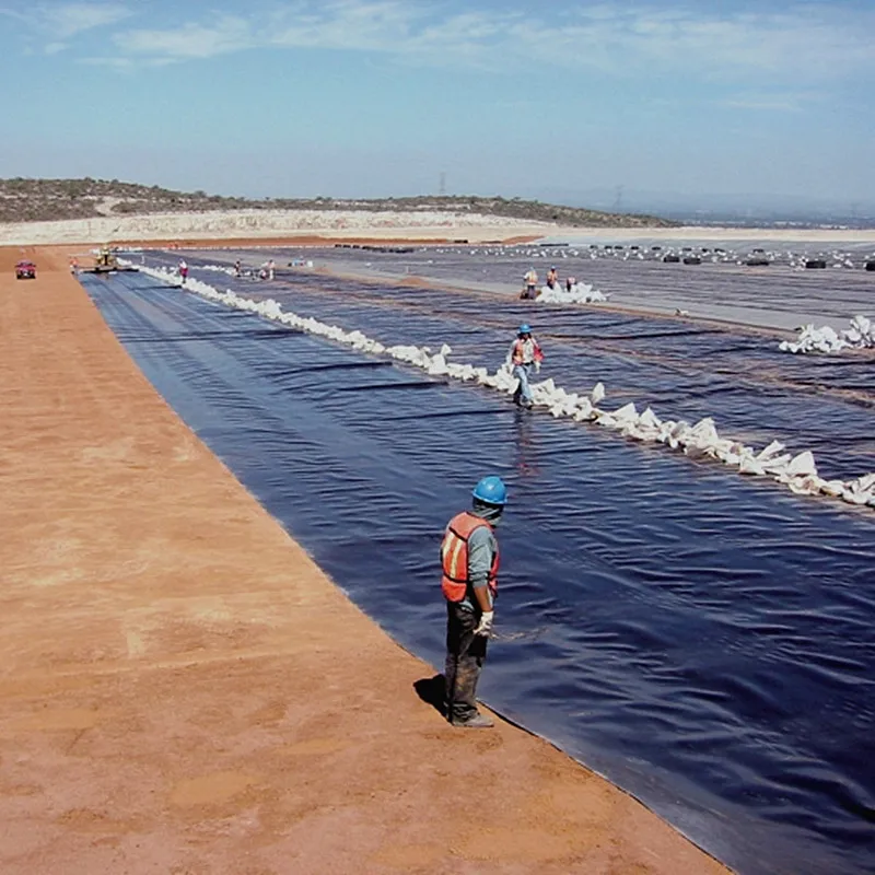 HDPE Geomembranes for landfill projects