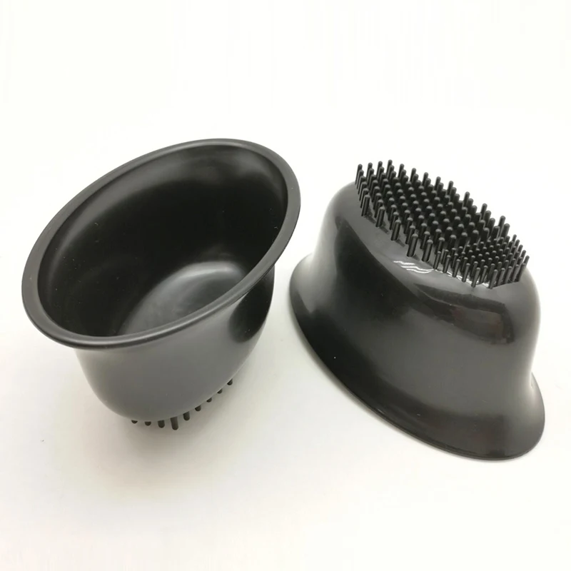 JDK Patent In Stock Multifunctional Black Plastic Shaving Mixing Bowl