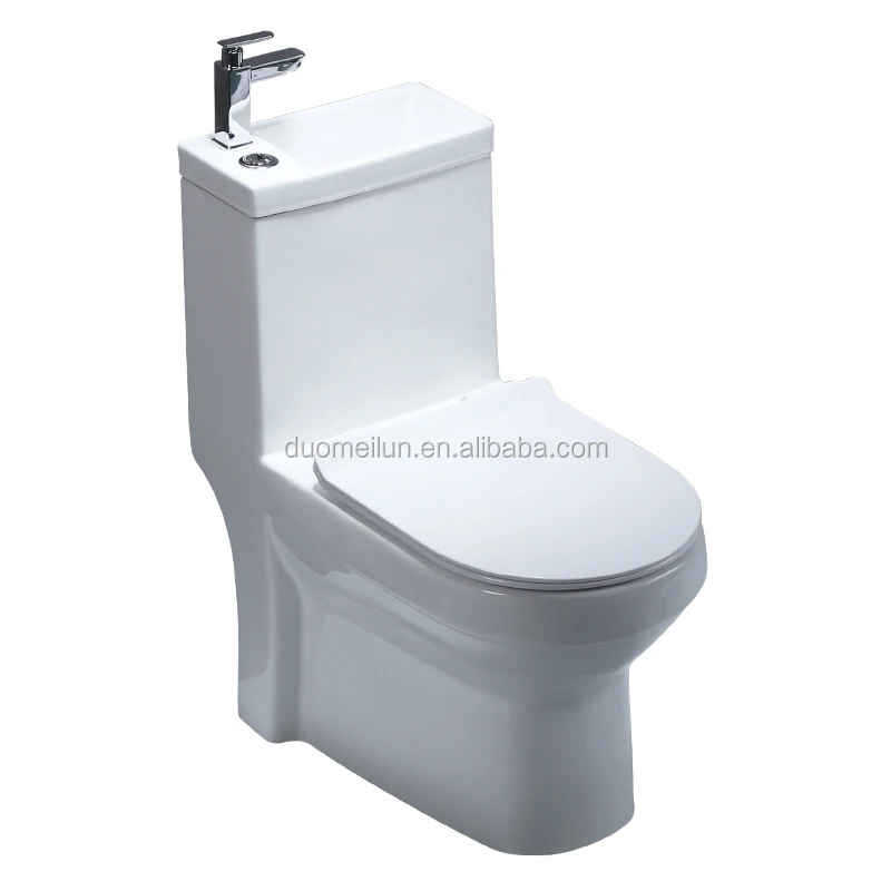 
 Сантехника цельный туалет с раковиной для Сингапура с раковиной  
