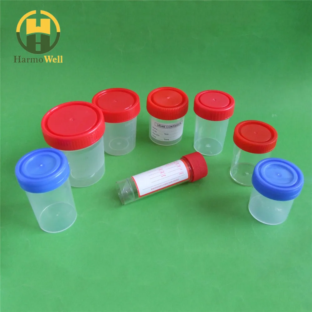 Одноразовая Стерильная чашка для мочи 30 мл, 40 мл, 60 мл, 100 мл, 120 мл