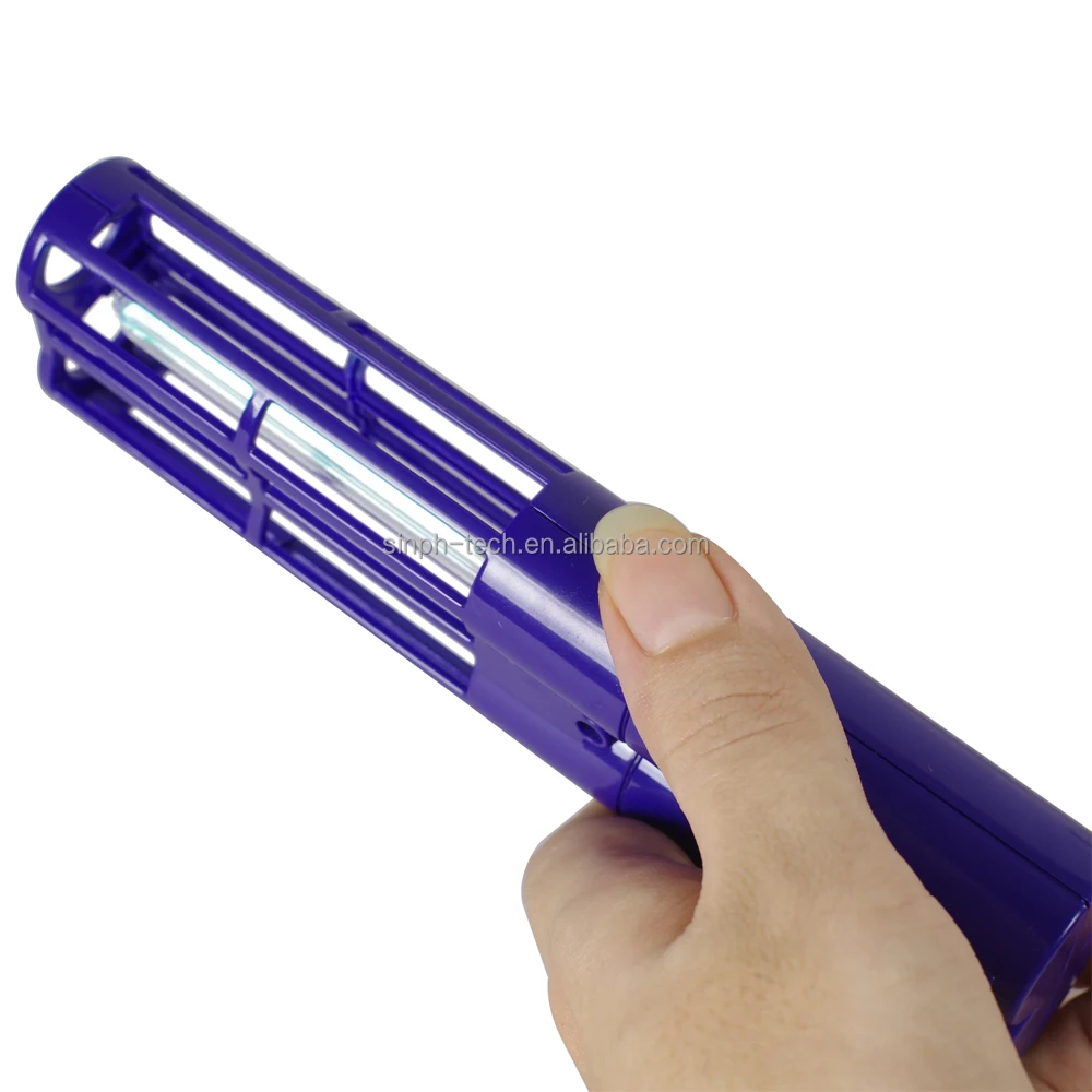 Оптовая продажа стерилизация ставка 99.9% ультрафиолетовый УФ озоновые палочка стерилизатор Свет Портативный Горячий башмак дезинфектор батарея фиолетового цвета из АБС пластика, 5 В/2W