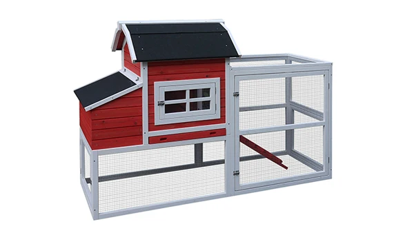 coupe hen house pet cages fencing large run China supplier Hot sell Wooden chicken coop With galvanized wire mesh run