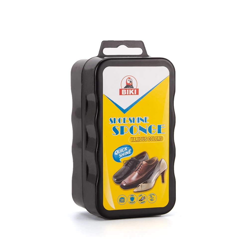 Instant Soft Comfortable Black Shoe Shiner Shine Sponge For Shoe Shine Easy To Use Portable Shoe Shiner Spounge