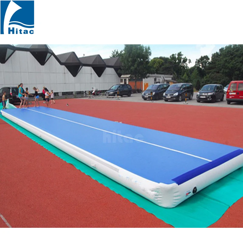 China supplier pvc Drop stitch fabric in gymnastics