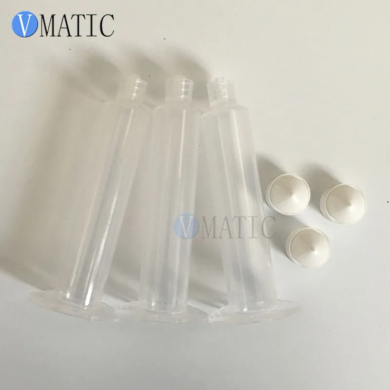 Free Shipping Plastic 30cc 30ml Dispensing Syringe Barrel Glue Caulking Gun