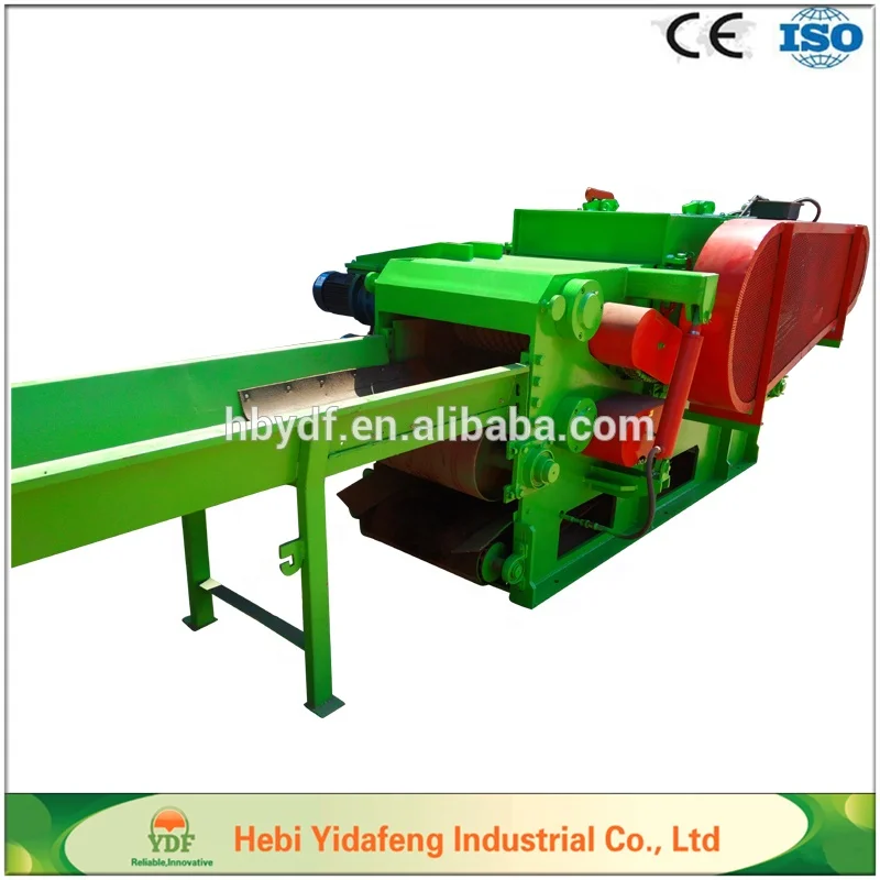 
drum wood chipper YF318E+ with 12-18MT/H capacity 