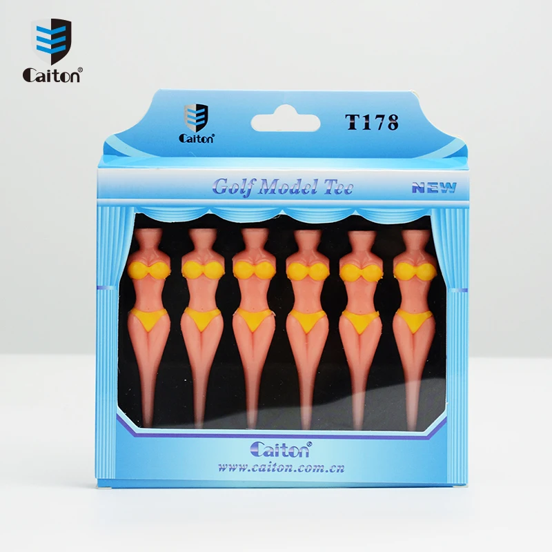 Man and Woman Model Golf Tee T178