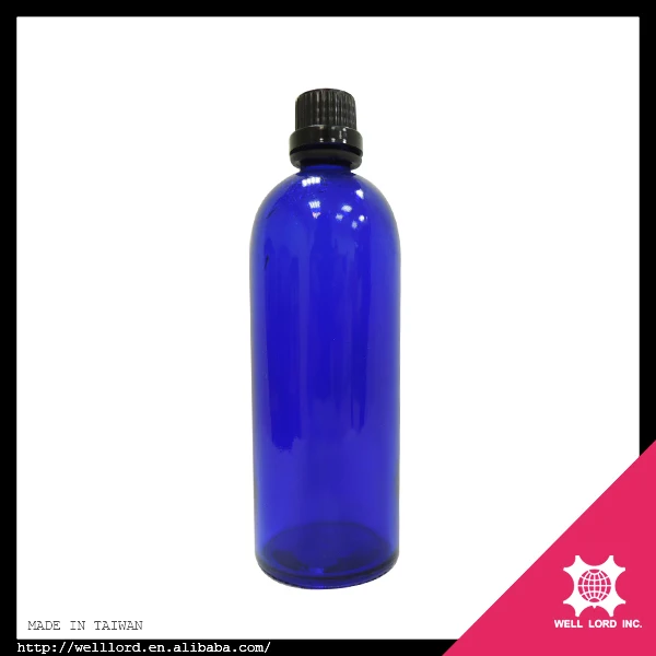 Italian unique best quality 100ml flask shampoo oil glass bottle