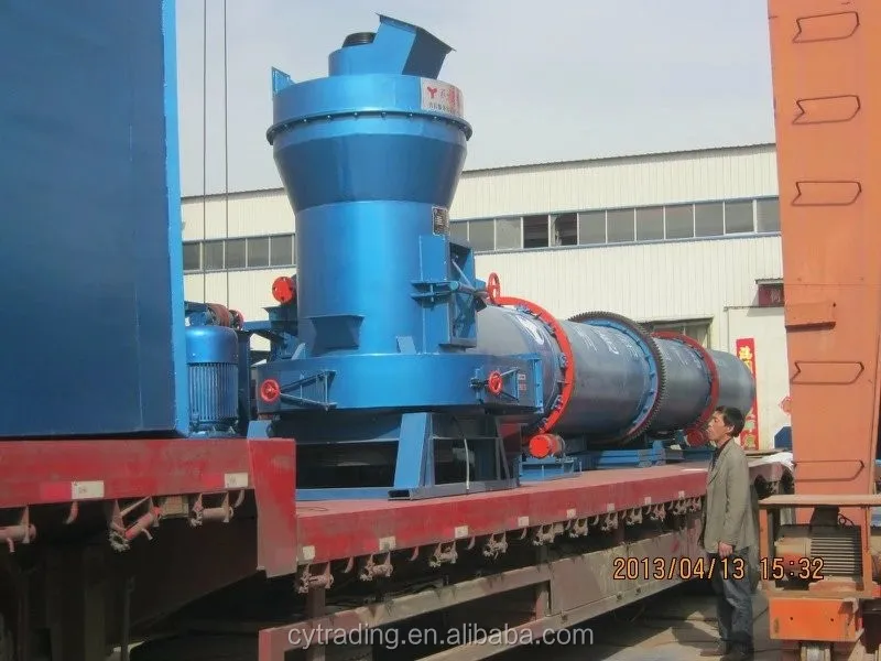 Large capacity chalk limestone gypsum raymond grinding mill used in Saudi